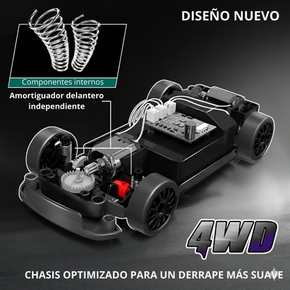 Coche de deriva a control remoto 1:24